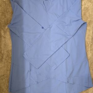 Coolibar Light Blue Button Down Shirt